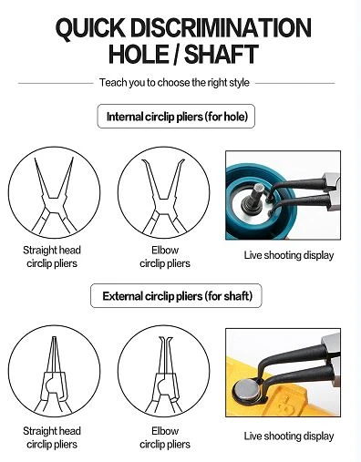 Head Circlip Pliers